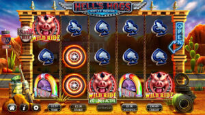 Hell's Hogs Wild Ride feature