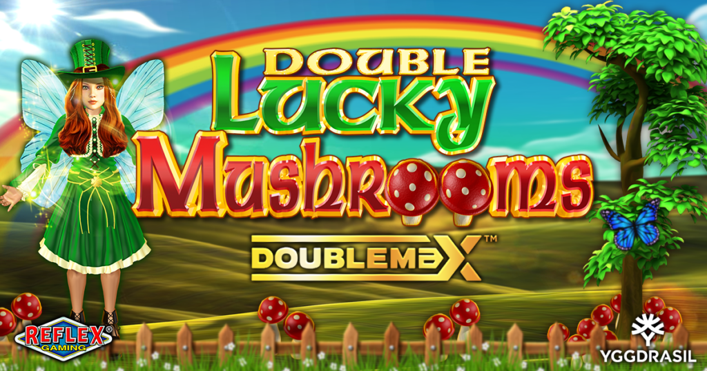 Double Lucky Mushrooms DoubleMax - Reflex Gaming