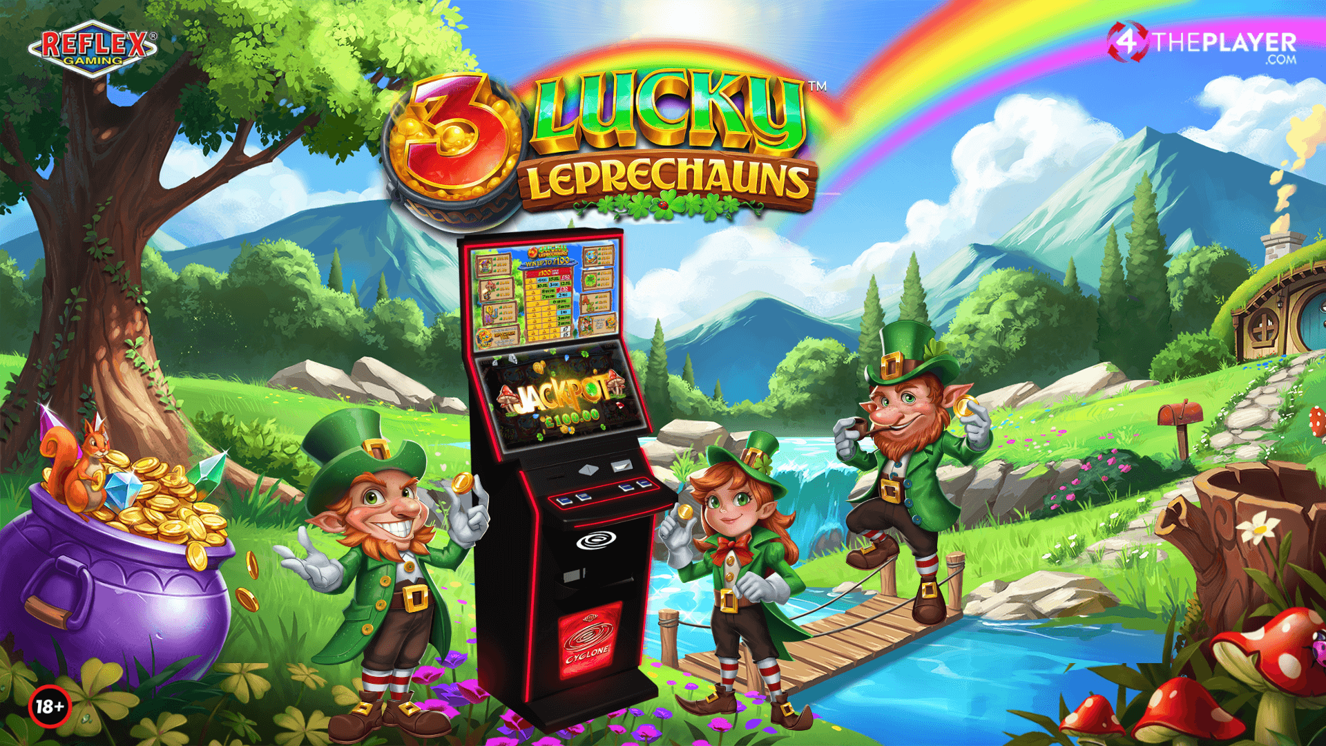 3 Lucky Leprechauns - reflex