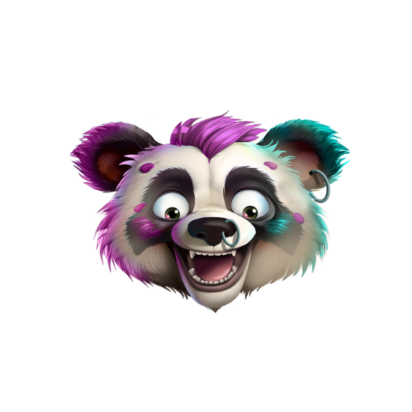 Panda - candy crazed